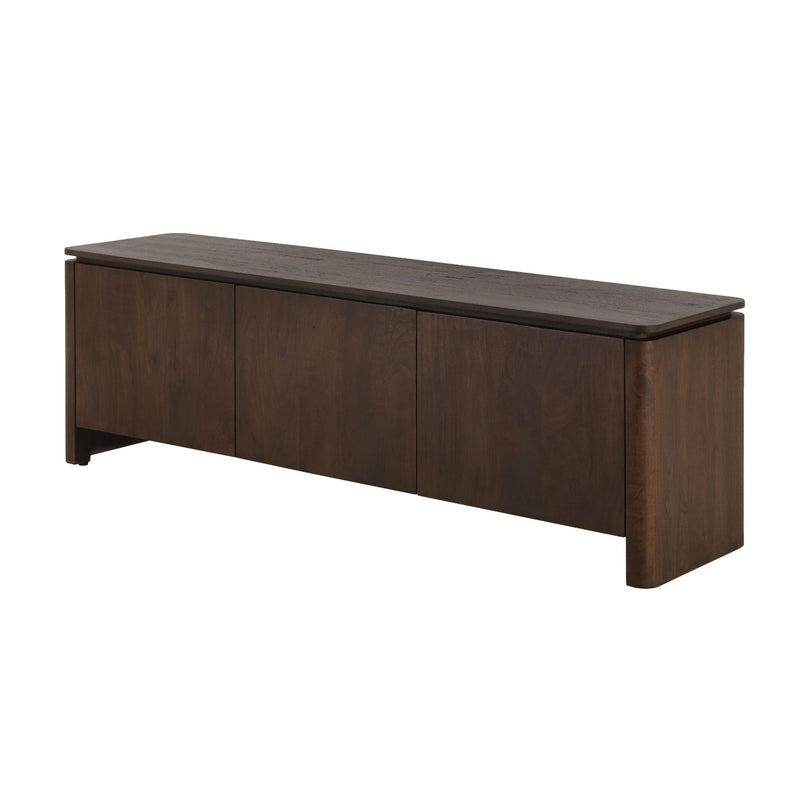 Tv meubel Dallas | Mangohout | Bruin 165 cm