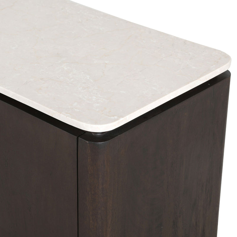 Tv meubel Dallas Bruin | Mangohout | 210 cm