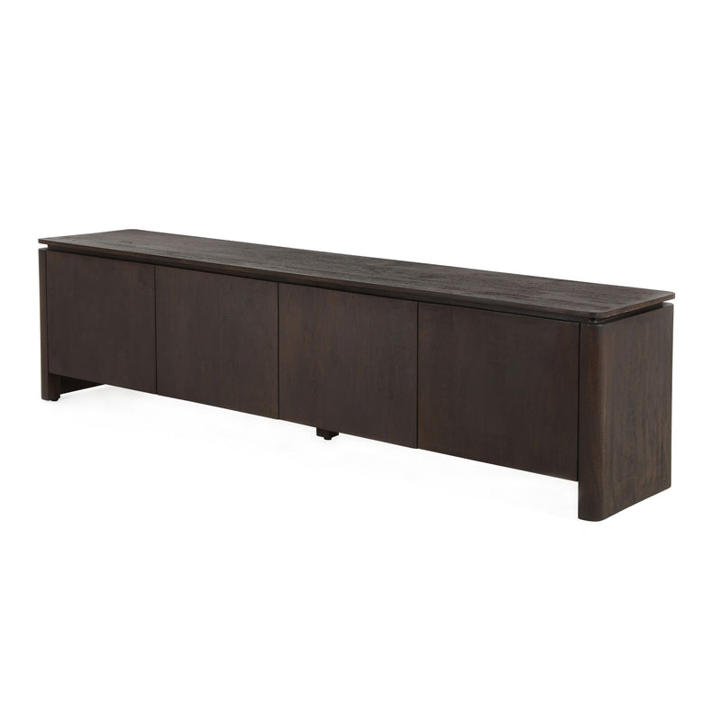 Tv meubel Dallas Bruin | Mangohout | 210 cm