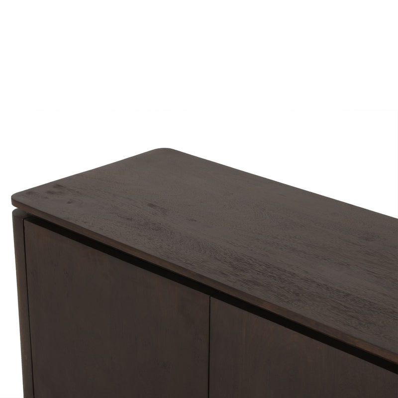 Tv meubel Dallas Bruin | Mangohout | 210 cm