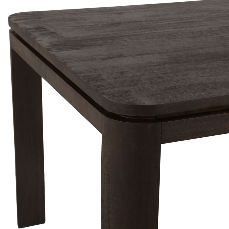 Eettafel Dallas Bruin | Mangohout | Rechthoek | 200 cm
