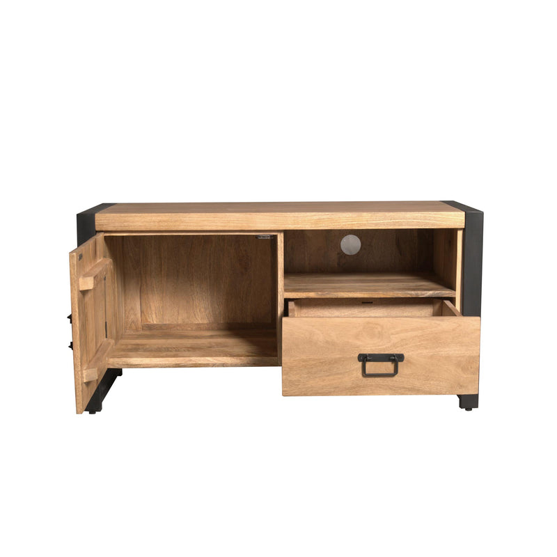 Tv meubel Britt | 110 cm met deur en open vak