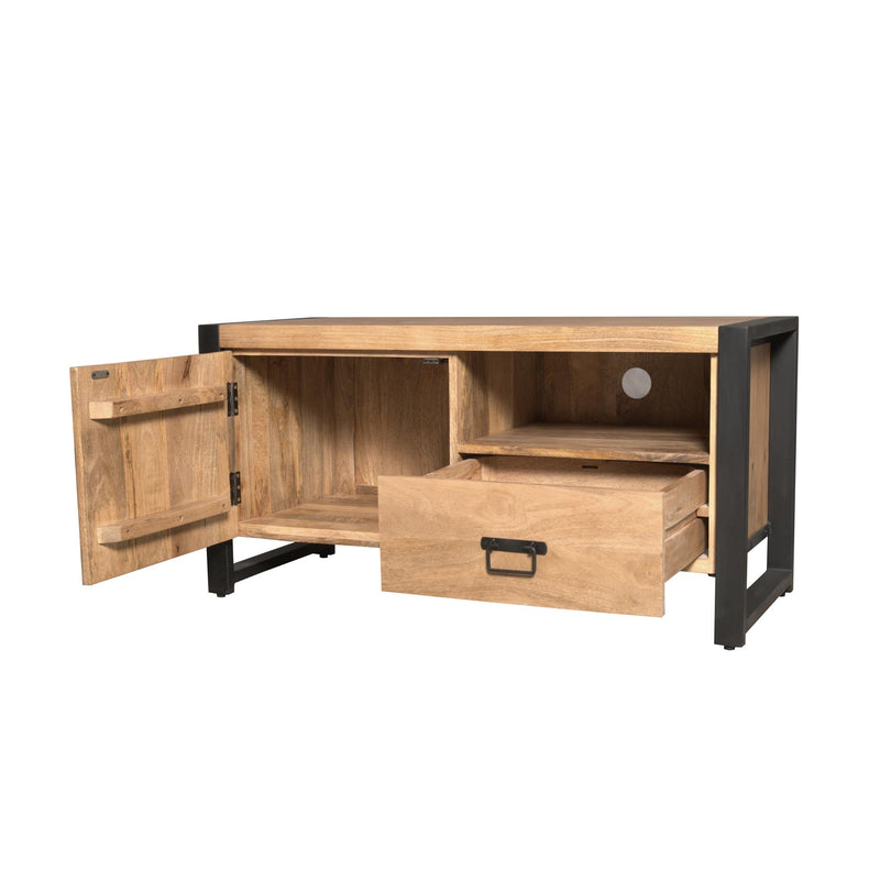 Tv meubel Britt | 110 cm met deur en open vak