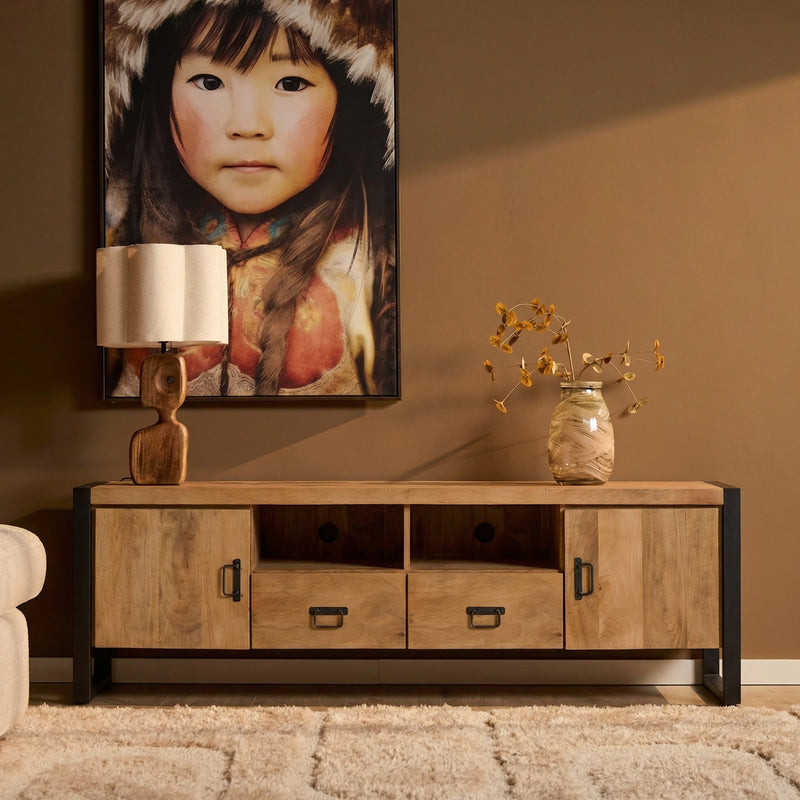 Tv meubel Britt | 200 cm met deuren en lades