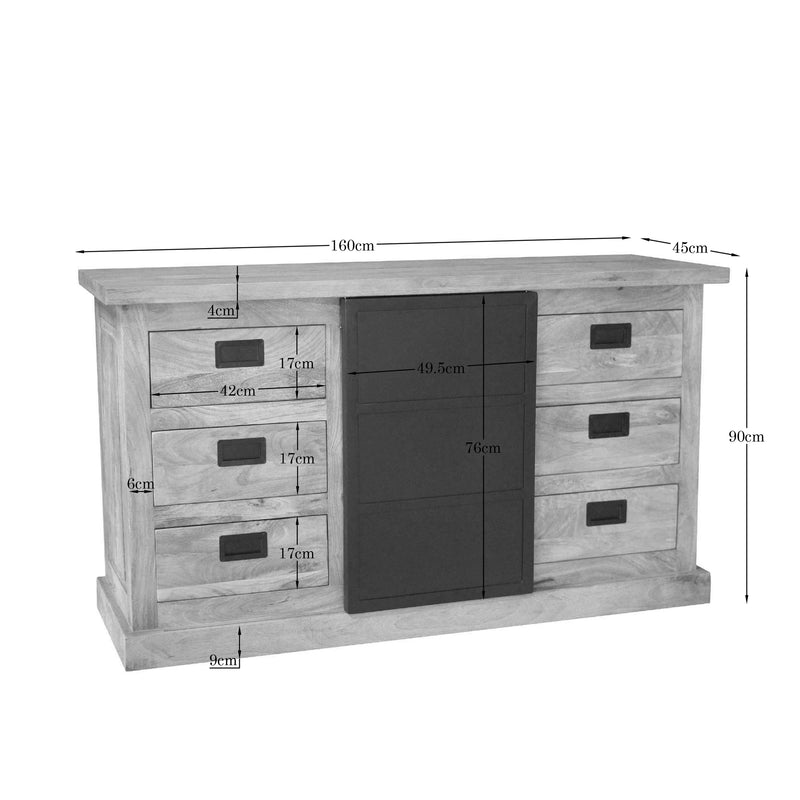Dressoir Noa | 6 lades | 160 cm