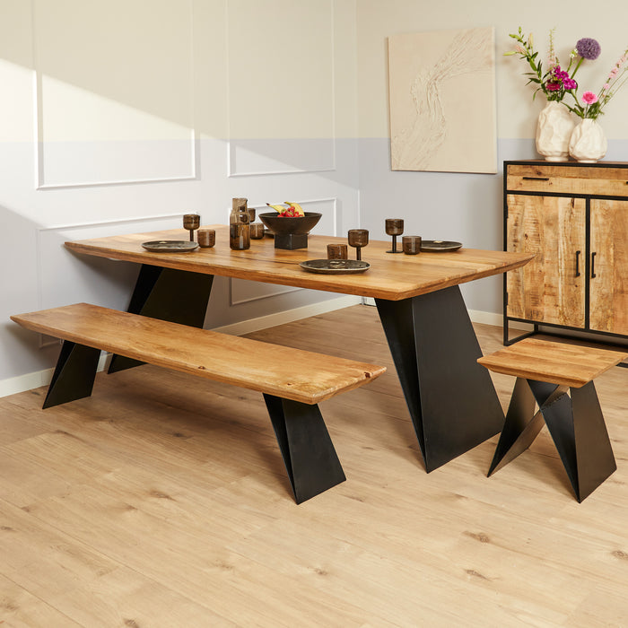 Eetkamertafel Extense | Mangohout | Rechthoek | 240×100