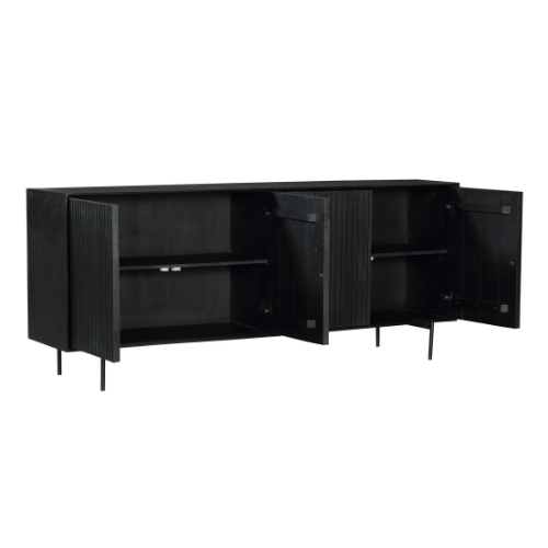 Dressoir Madison Black | 210 cm