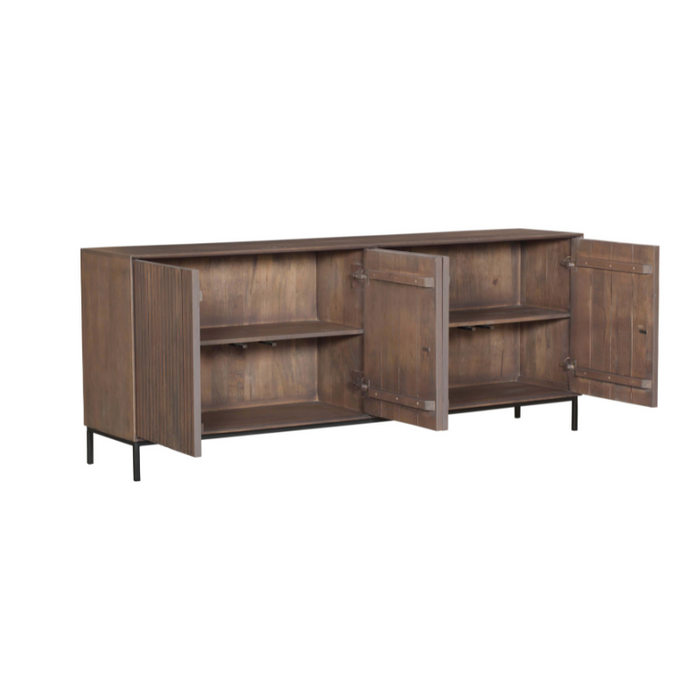 Dressoir Madison Walnut  | 210 cm