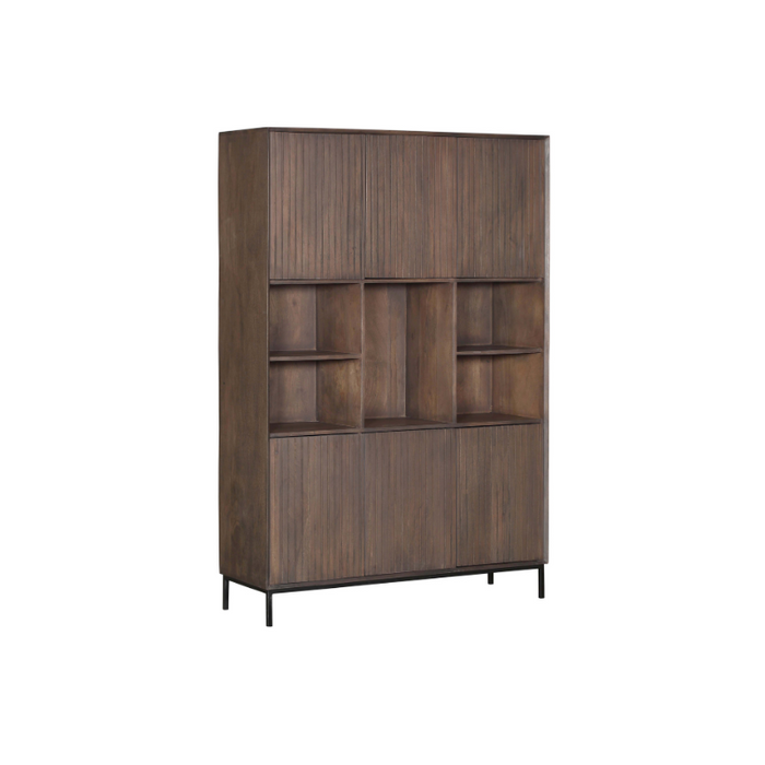 Vakkenkast Madison XL Walnut | 135 cm