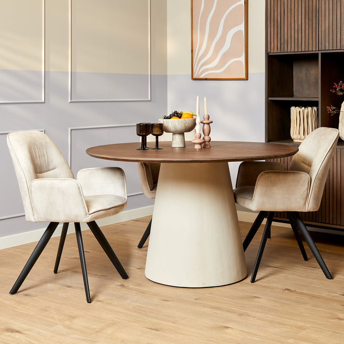 Eettafel Madison Walnut | 150 cm