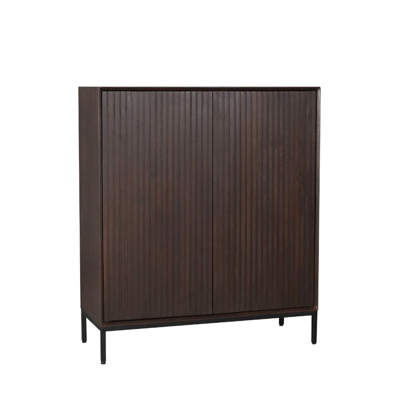 Kabinet kast Madison | Bruin Mangohout 100 cm