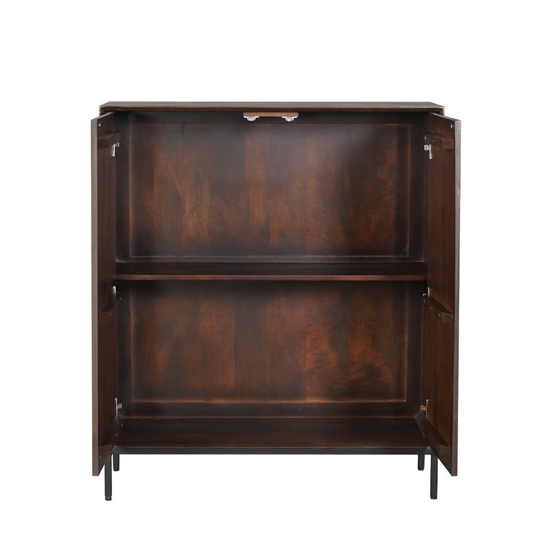 Kabinet kast Madison | Bruin Mangohout 100 cm