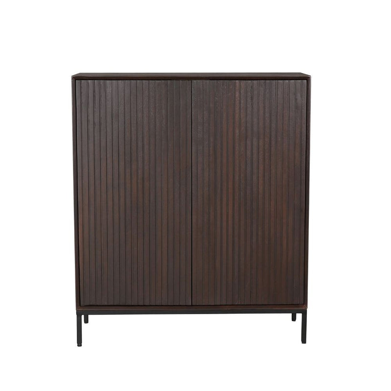 Kabinet kast Madison | Bruin Mangohout 100 cm