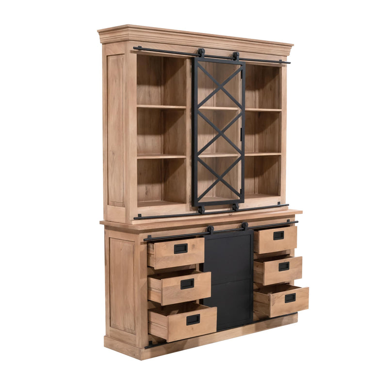 Vitrinekast Fresno | 6 lades | 160 cm
