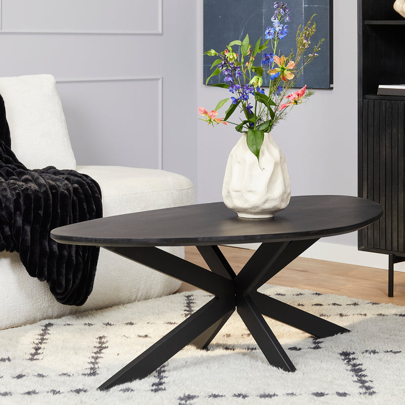 Salontafel New York | 130x67 | Ovaal