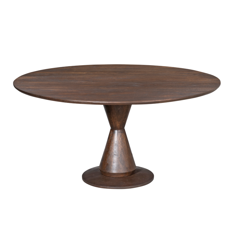 Eettafel Lima Brown | 130 cm Rond