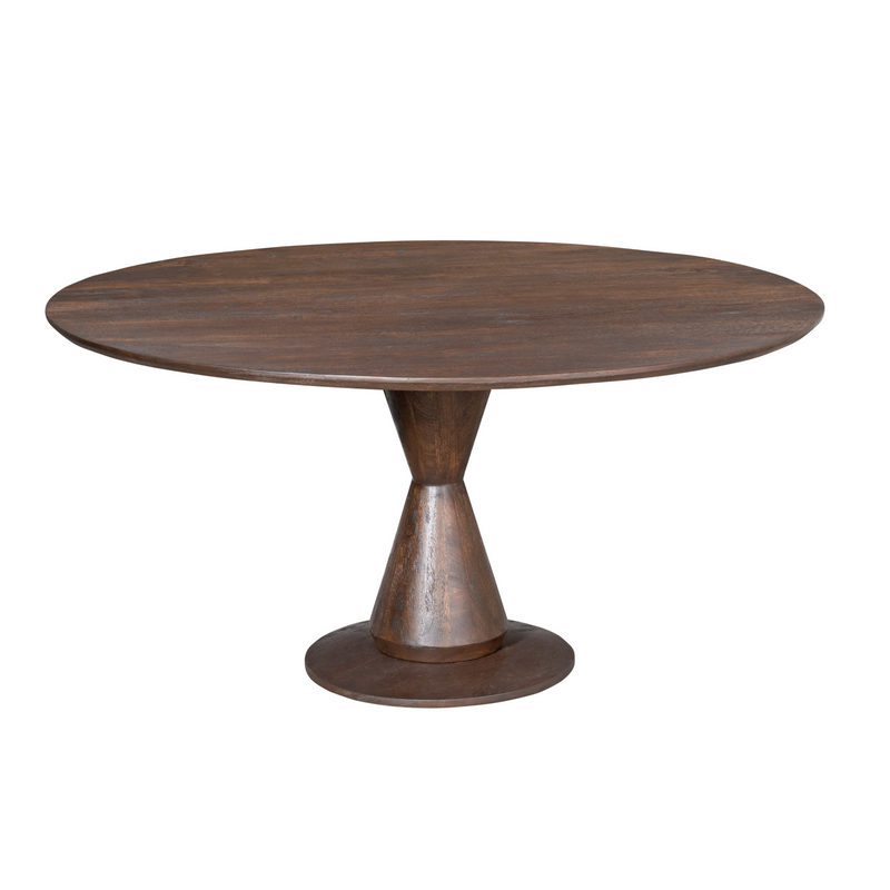 Eettafel Lima Brown | 130 cm Rond
