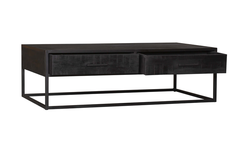 Salontafel Denver Black | 80x80 | Vierkant