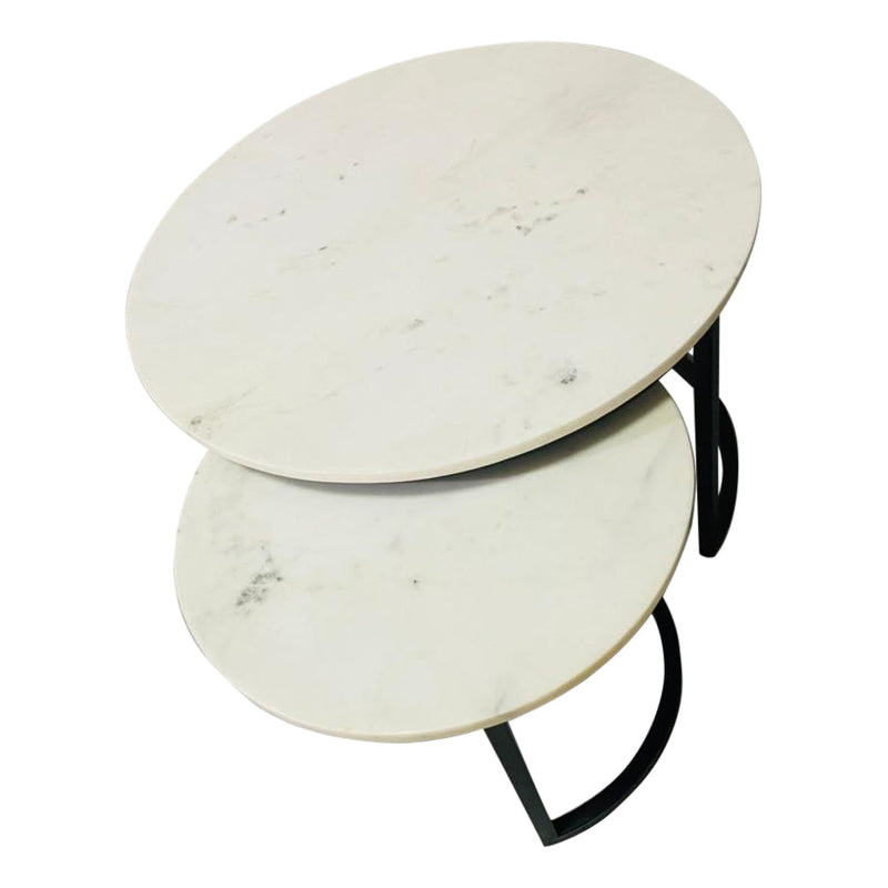 Salontafel Nova | 70x70/50x50 | Rond