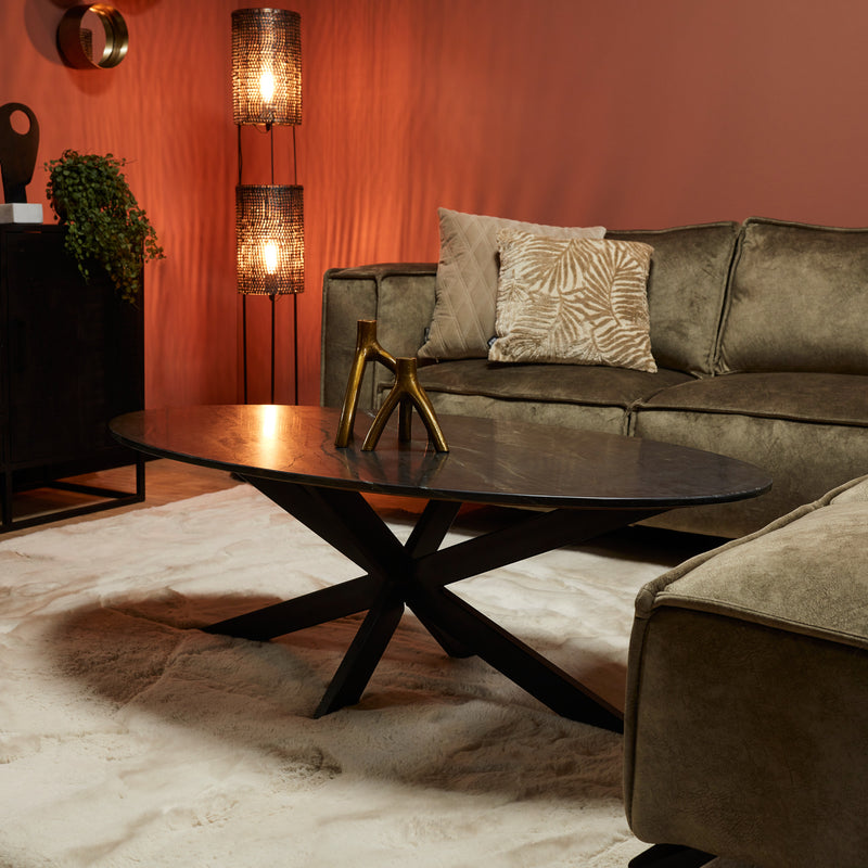 Salontafel Faye | 130x70 | Ovaal