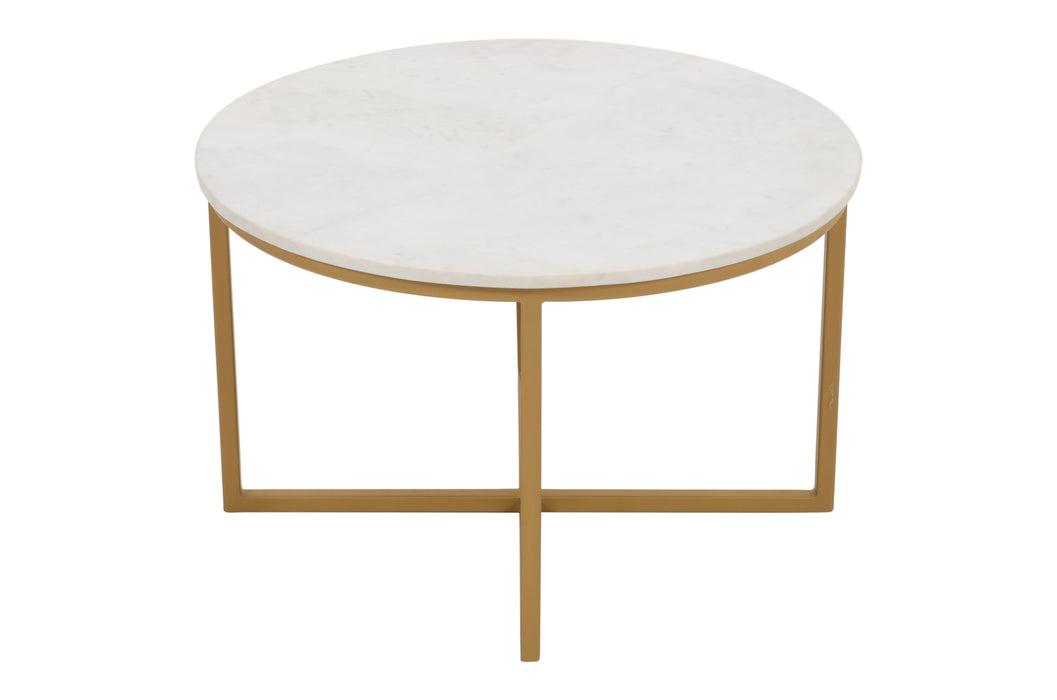 Salontafel Ryan White marble | 70 cm