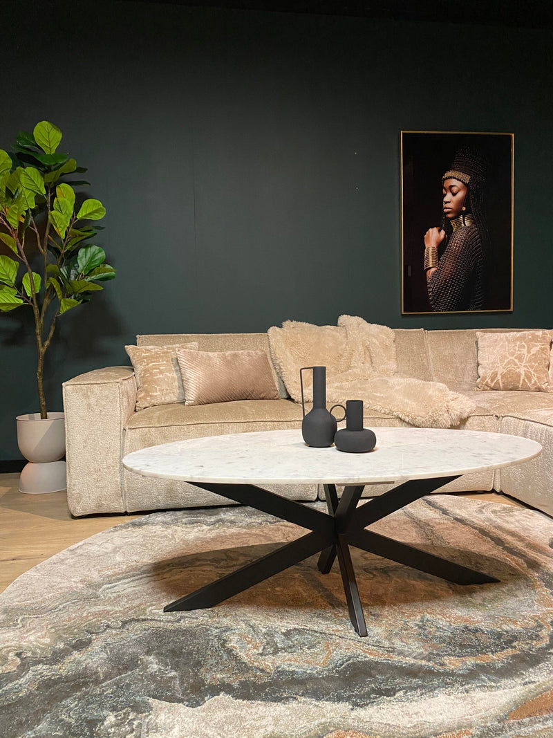 Salontafel Faye | 130x70 | Ovaal