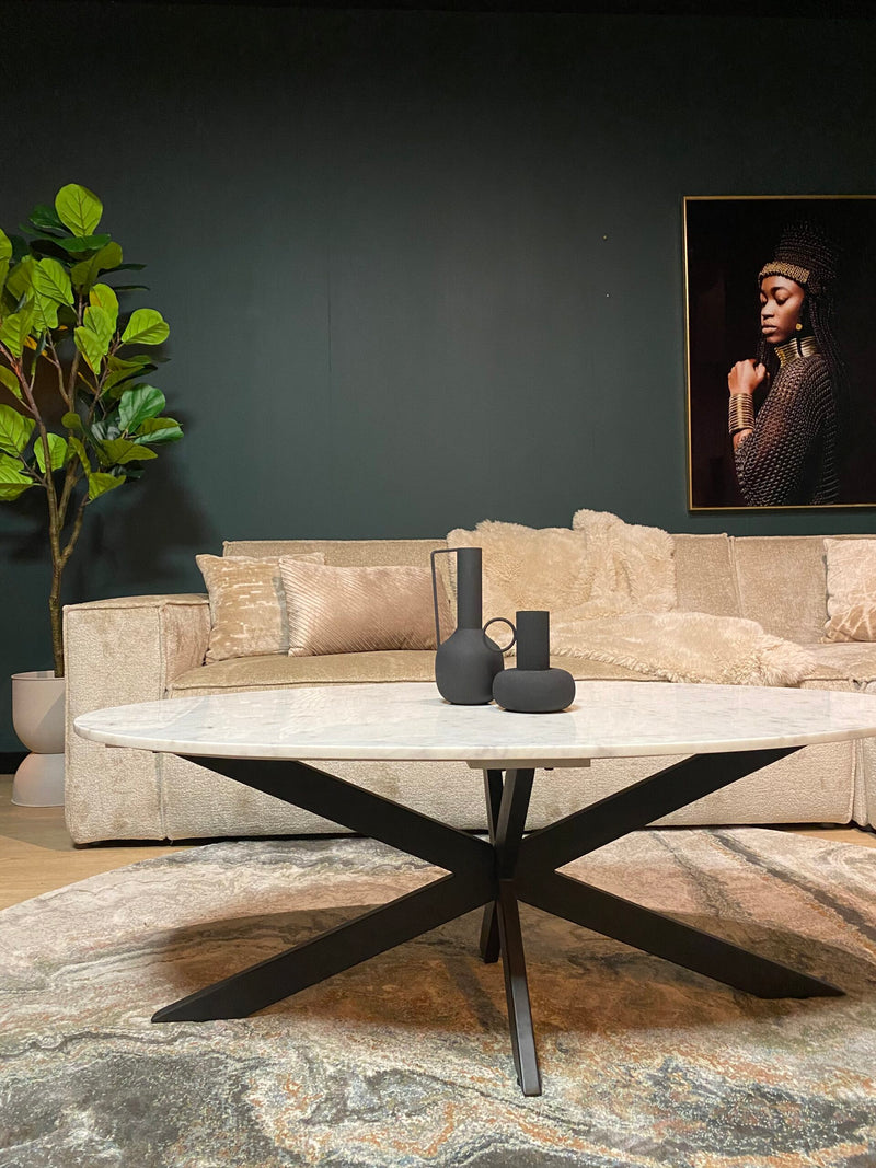 Salontafel Faye | 130x70 | Ovaal
