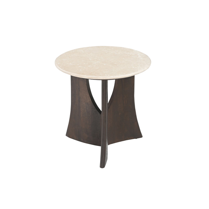 Bijzettafel Milo | Botticino Marmer 50 cm