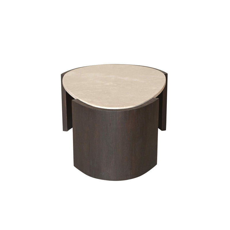 Bijzettafel Lume | marmer 71 cm