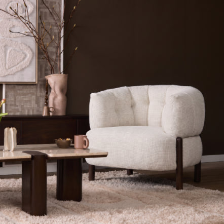 Fauteuil Feda | Beige