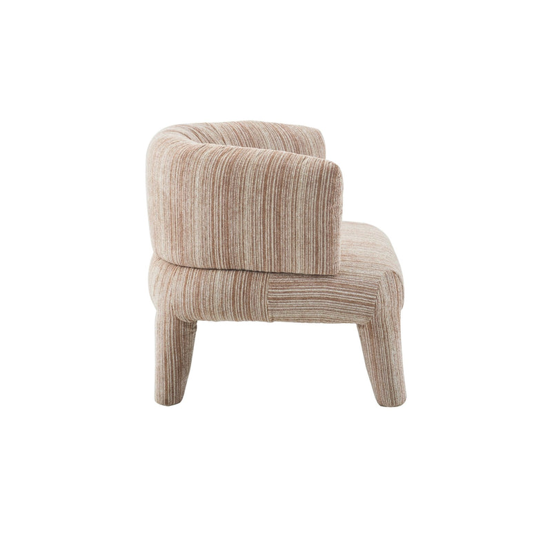 Fauteuil Eva | Taupe | Plum