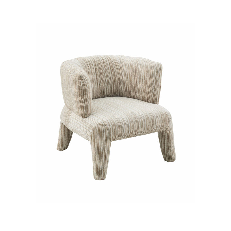 Fauteuil Eva | Taupe | Plum