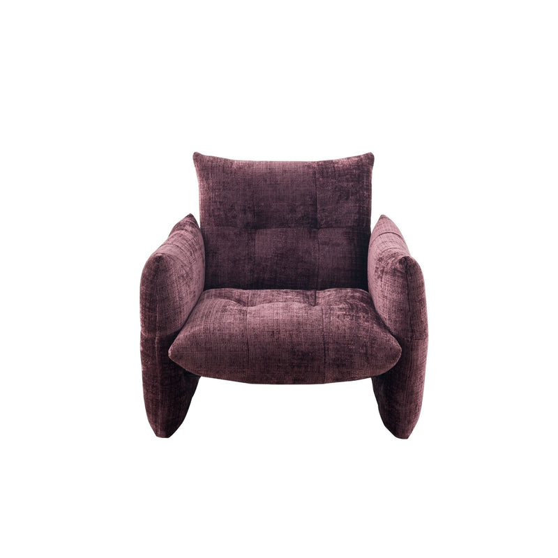 Fauteuil Lois | Aurbergine | Aubergine