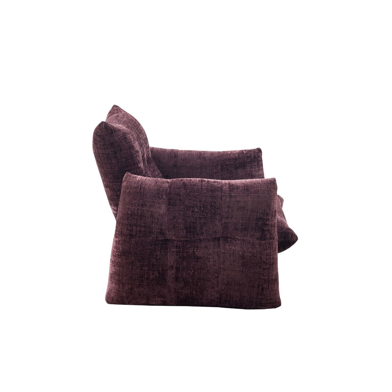 Fauteuil Lois | Aurbergine | Aubergine