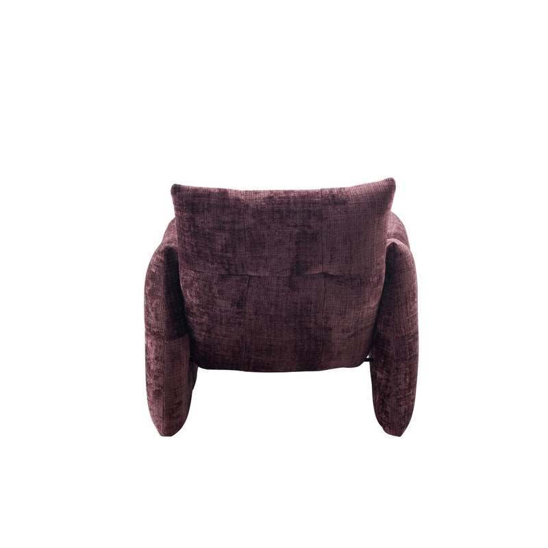 Fauteuil Lois | Aurbergine | Aubergine