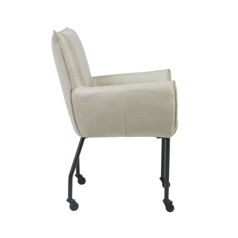 Eetkamerstoel Pim | Beige | Bull Shell 196