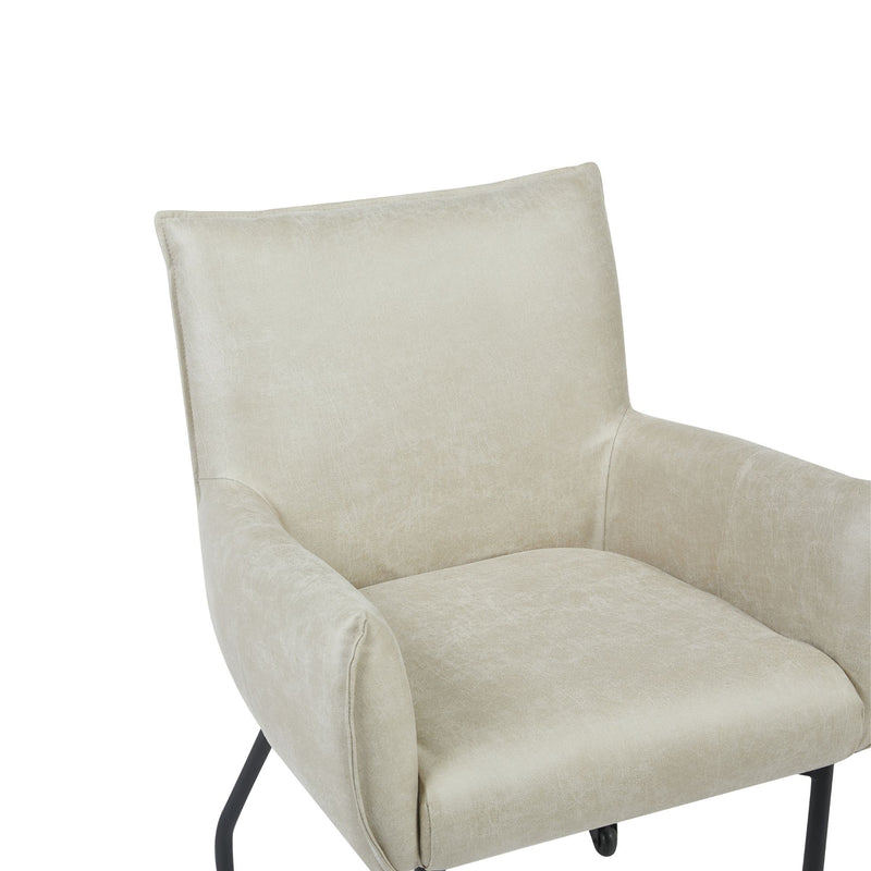 Eetkamerstoel Pim | Beige | Bull Shell 196