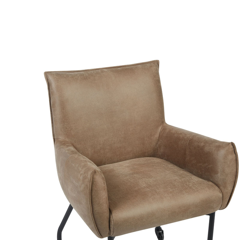 Eetkamerstoel Pim | Taupe | Bull Almond 82