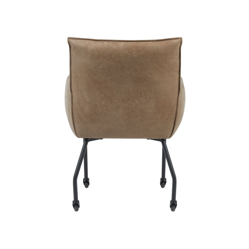 Eetkamerstoel Pim | Taupe | Bull Almond 82