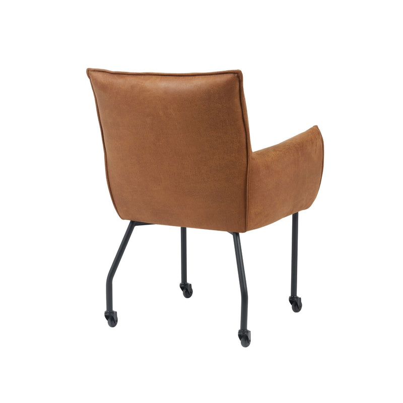 Eetkamerstoel Pim | Bruin | Bull Camel 09