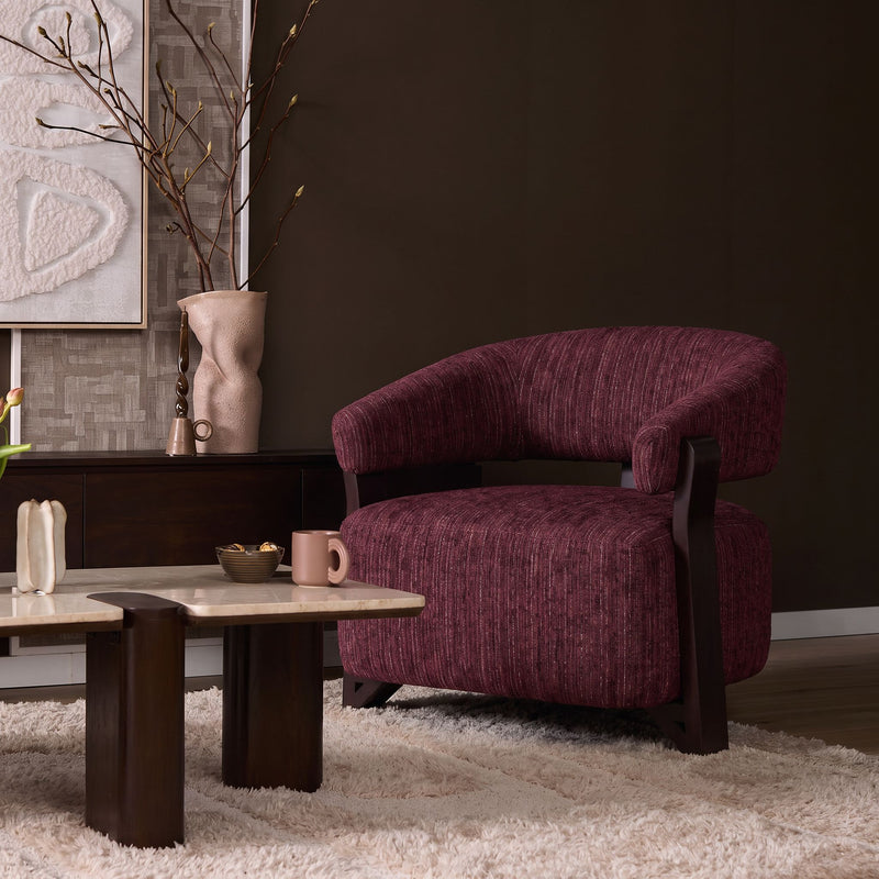 Fauteuil Juun | Burgundy