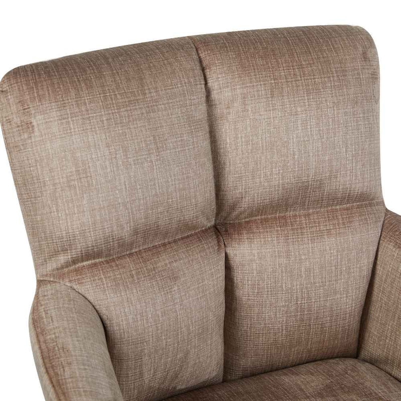 Eetkamerstoel Dave | Taupe | met armleuning
