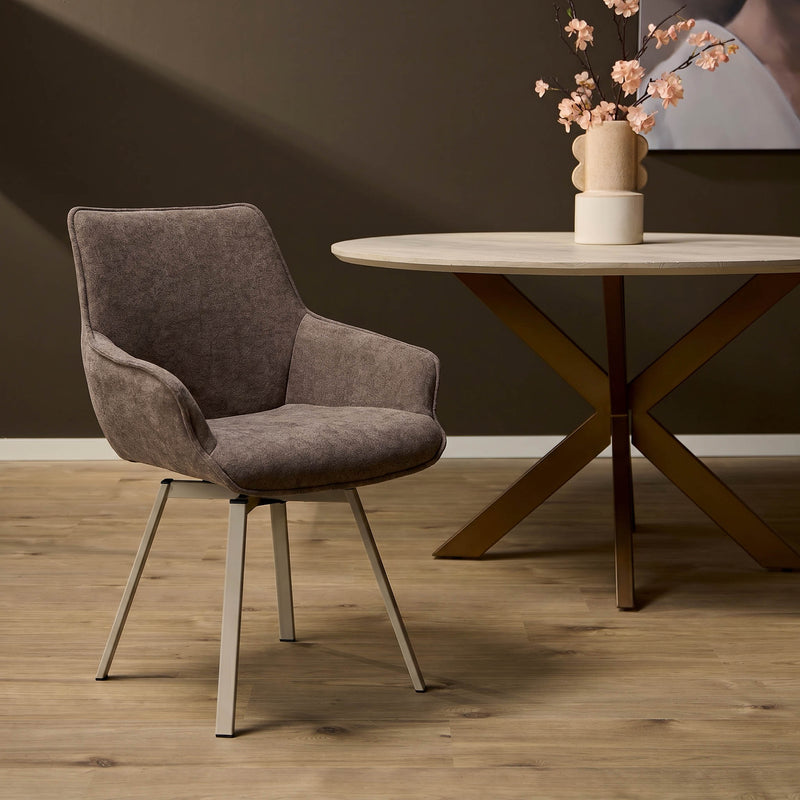 Eetkamerstoel Mees | Bruin | Brown