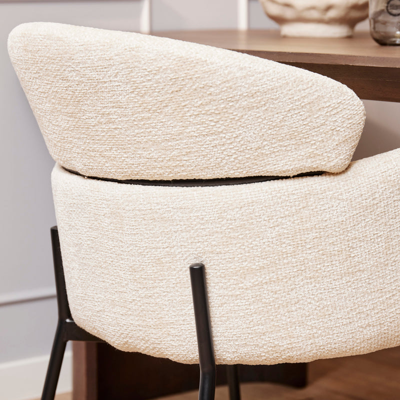 Eetkamerstoel Otis | White | Met armleuning