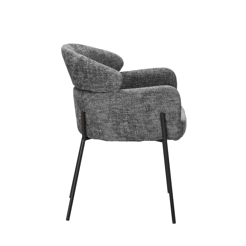 Eetkamerstoel Otis | Grey | Met armleuning