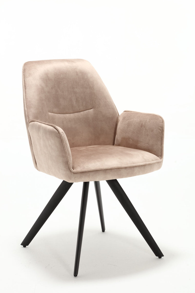 Eetkamerstoel Nova | Beige | Met armleuning