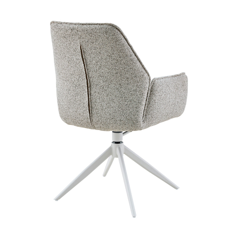 Eetkamerstoel Hera | Beige | Met armleuning