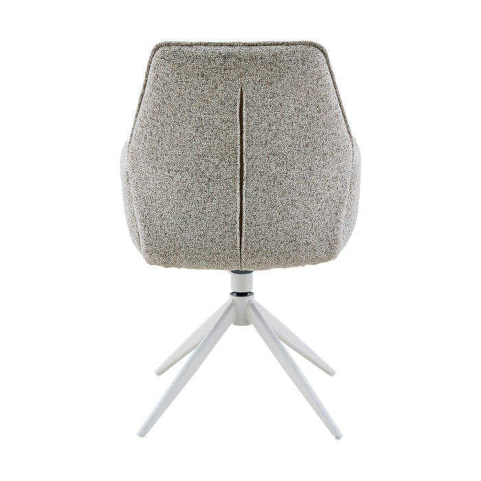 Eetkamerstoel Hera | Beige | Met armleuning