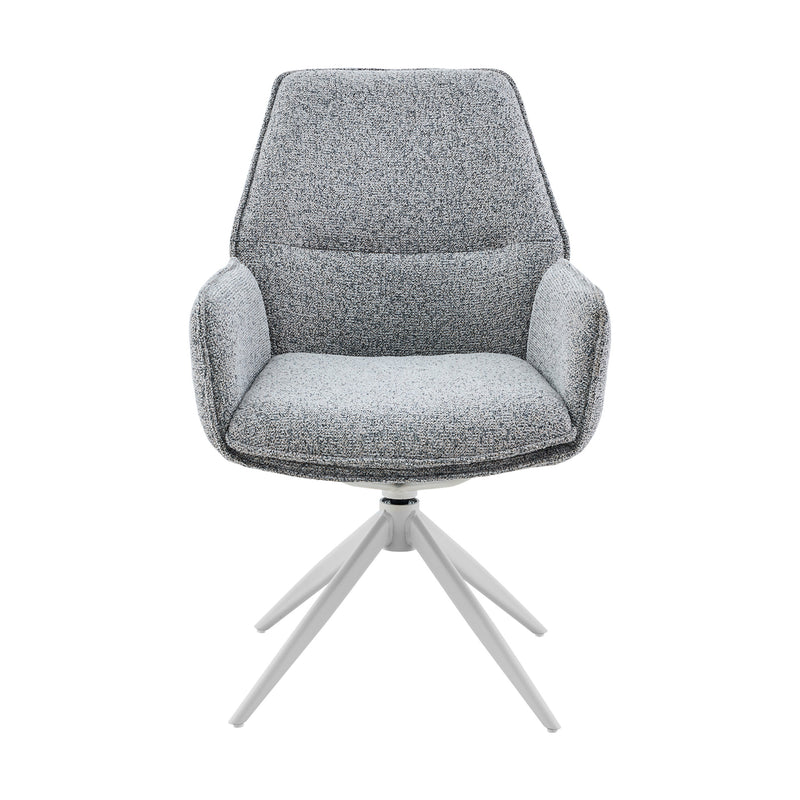 Eetkamerstoel Hera | Grey | Met armleuning