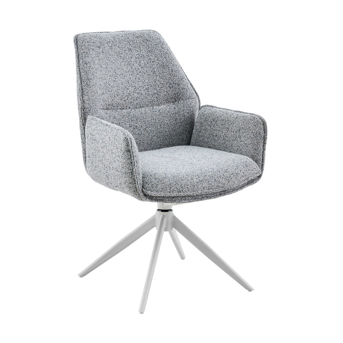 Eetkamerstoel Hera | Grey | Met armleuning